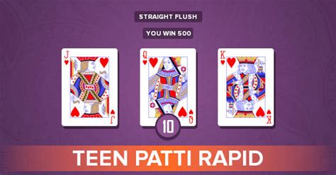 Игра Teen Patti Rapid  играть бесплатно онлайн